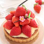 ひな祭りに作りました「いちごのタルト」いちごもりもり🍓タルトのレシピもあります！