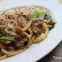 ガーリックバター醤油焼うどん♡【#簡単レシピ#ランチ#焼うどん】