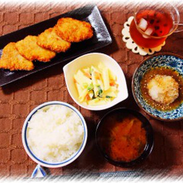 『おろしカツ定食』