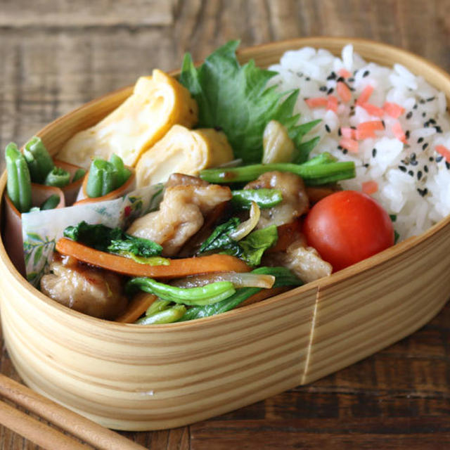 お弁当でも大丈夫！汁がでないほうれん草野菜炒め
