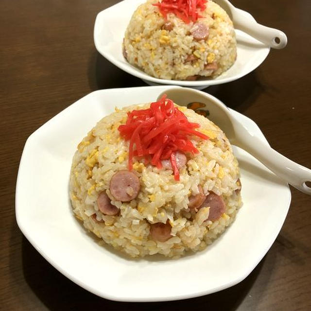 冷凍ご飯de簡単チャーハン♪