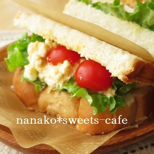 今日のお弁当サンド♪