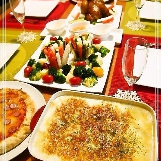 クリスマスの食卓♪２０１３