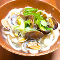 すっきり美味しい！春のあさりうどん☆