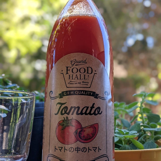 グランドフードホールに行ってきました　トマトの中のトマト　トマトジュース