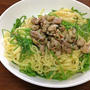 今日のお昼は「ひる麺 ねぎを加えて和える 鶏塩ラーメン」  その２