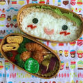 ☆枠弁☆ねりまる　キャラ弁　と昨日の夕飯( *´艸｀*)