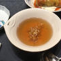 椎茸の軸からのしいたけのスープ