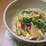 白菜の切り漬けのピリ辛中華炒め