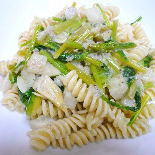 旬のカブをたっぷりどうぞ！３通りの食感と味わいが楽しめる「かぶとアンチョビのパスタ」と、優しい味わい「かぶとキャベツのポタージュ」