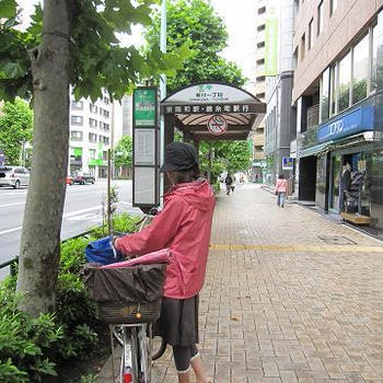 雨のサイクリング＝３