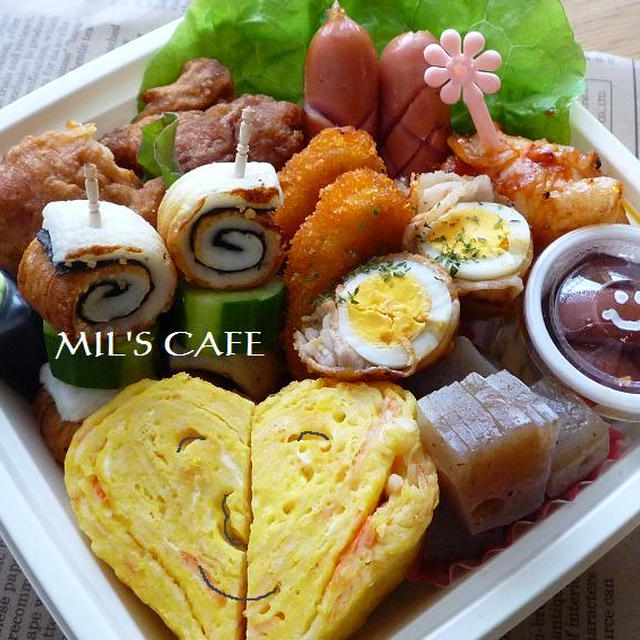 親の心子知らず弁当・・・