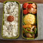 野菜たっぷり彩もキレイに♪フライパン一つで3品109円10分ワンパン弁当