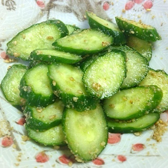 超簡単！キュウリのすし酢漬け Pickled cucumber by Sushi-su