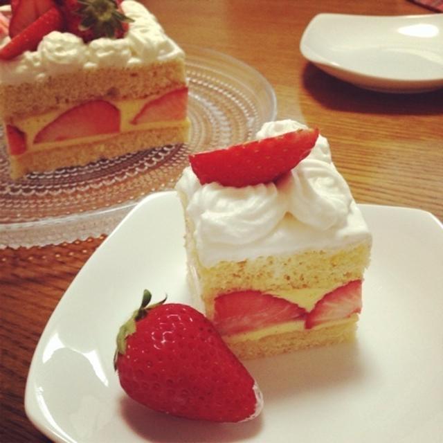 生後100日とケーキ By サワさん レシピブログ 料理ブログのレシピ満載