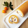 黒豆入り きなこのシフォンロールケーキ