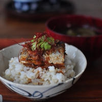 骨ごと秋刀魚　ピリ辛甘露煮