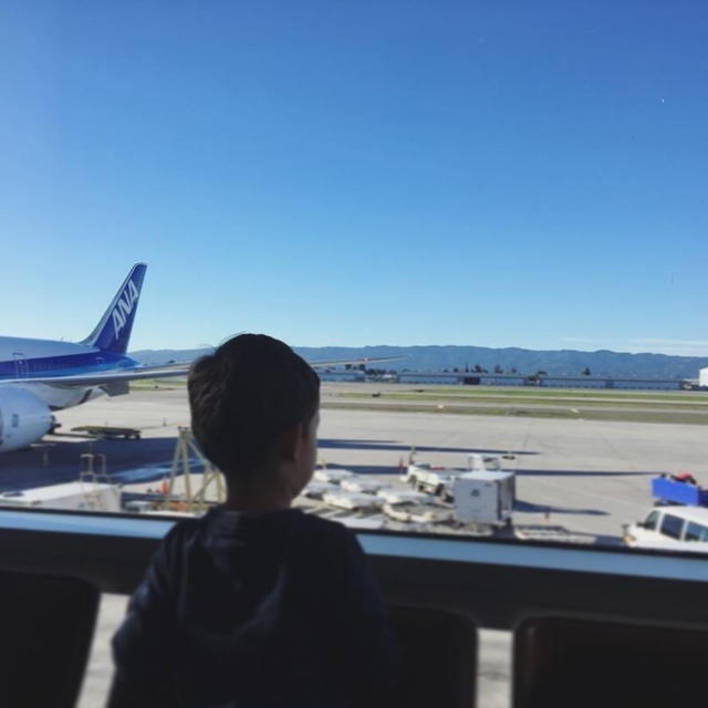 【アメリカ→日本】子連れ（1歳・3歳）で長距離飛行機移動。