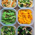 【今週の常備菜】小松菜を食べさせろ！大作戦とレンチンで素麺のっけと防災の日ご飯