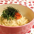 明太豆乳クリームうどん