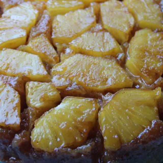 おいしいパイナップルアップサイドダウンケーキ By おいしいアメリカさん レシピブログ 料理ブログのレシピ満載