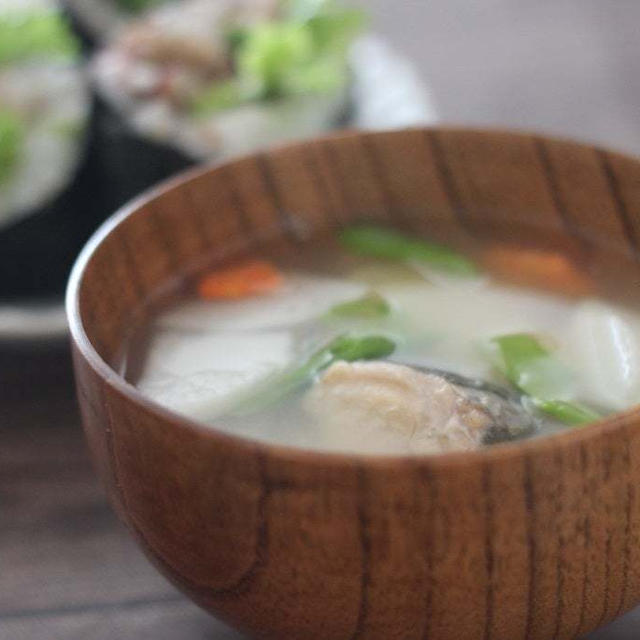 今日は昆布の日。北の災害食、三平汁を食す。