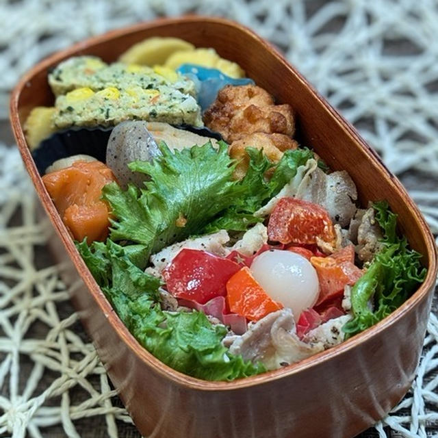 最近の朝の音～夫に作るお弁当１５１＆１５２