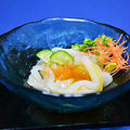 イカ刺しの黄味和え ☆ 霜華（窓霜）