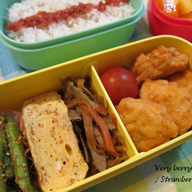 先週のママ仕事弁当。