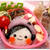 ベレー帽の女の子のお弁当♪