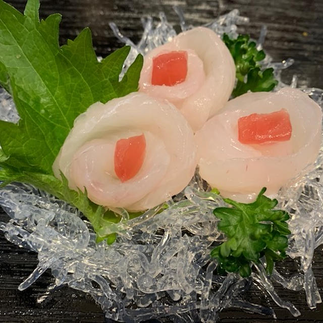 まとう鯛のお造り