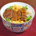 錦糸玉子と絹さやの3色のふっくら鰻丼 by KOICHIさん