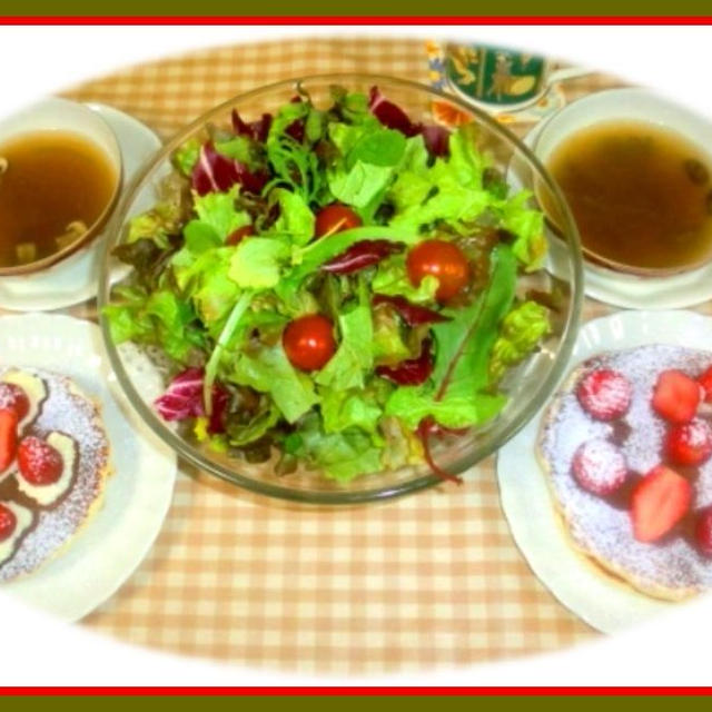 本年最後の朝ご飯は