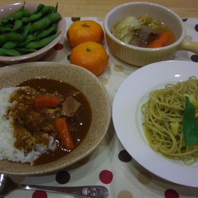 圧力鍋ﾎﾟﾄﾌ＆ｶﾚｰ＆ﾊﾞｼﾞﾙ