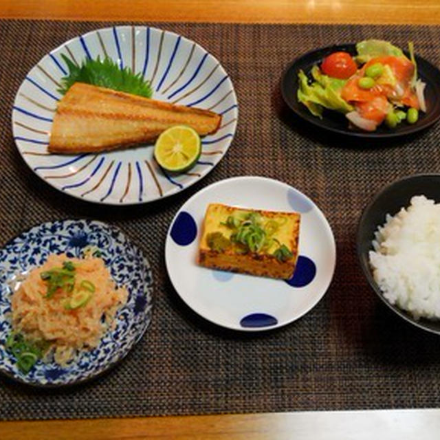 常備菜少しだけ作った☆しらたきの明太子和え♪☆♪☆♪