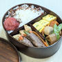 和風にまとめれた～鶏肉多めだ～夫のお弁当１９.２０