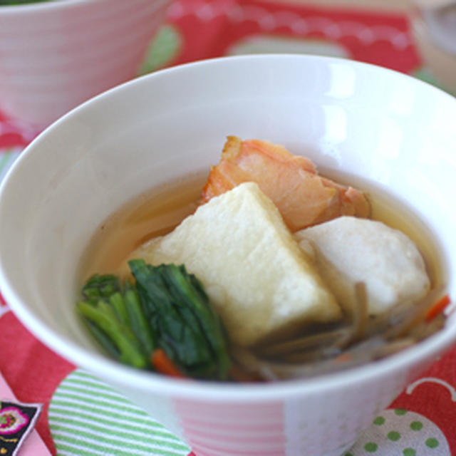 揚げだし雑煮