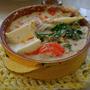 豆腐と野菜の豆乳鍋