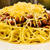 【シンシナティーチリ　Cincinatti chili】　アメリカの名物料理はミートソーススパゲッティー風