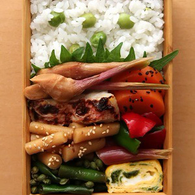 葉生姜の味噌漬け
