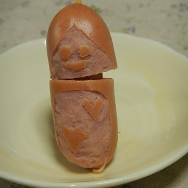 ウインナーでマトリョーシカ