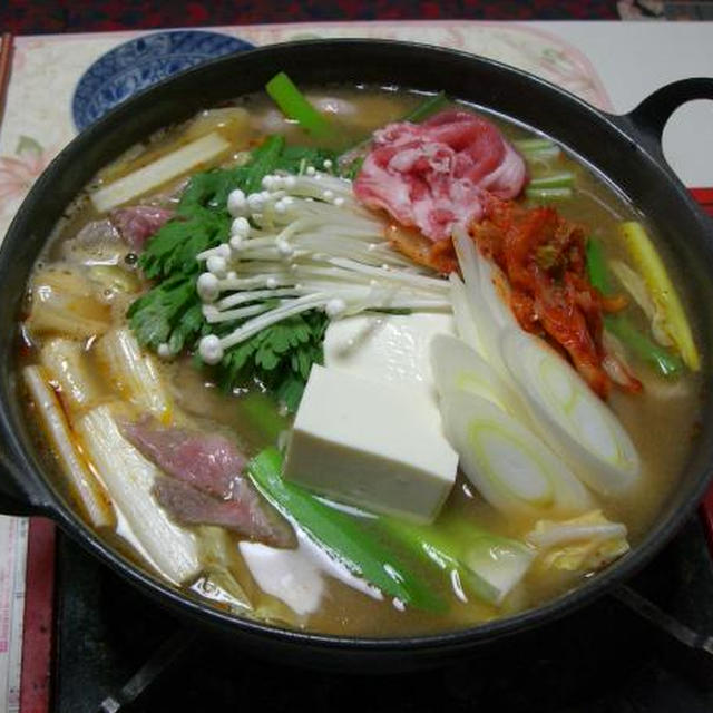☆冬本番！キムチ鍋