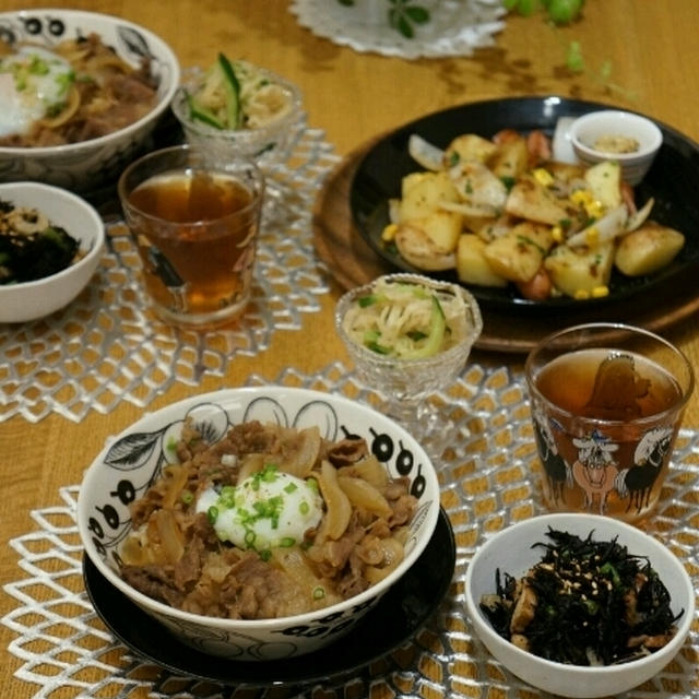 ブラパラでつゆだく牛丼