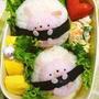 キャラ弁**俵deうさちゃん巻きおにぎり