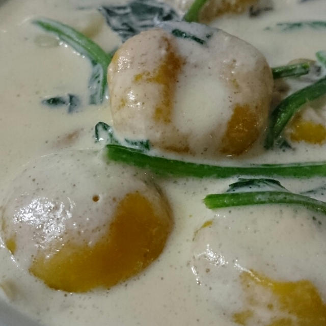 カボチャのニョッキ
