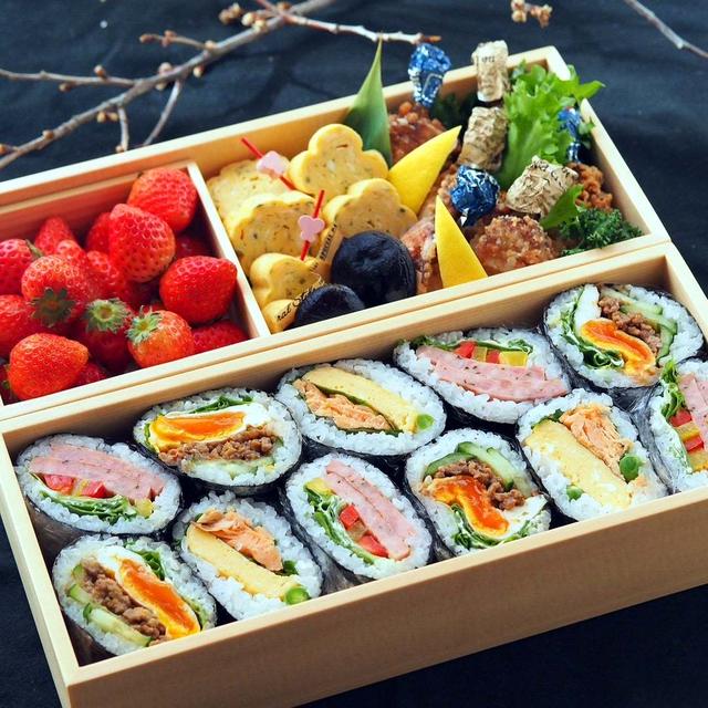 おにぎらずdeお出かけ弁当