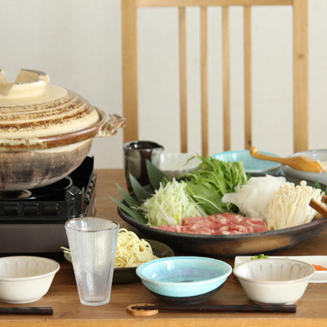 母ラク休日ごはん＜我が家のしゃぶしゃぶ＞