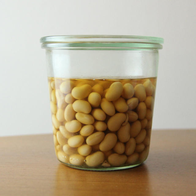 大豆と玄米黒酢のピクルス