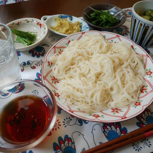 変わりつゆの冷や素麺