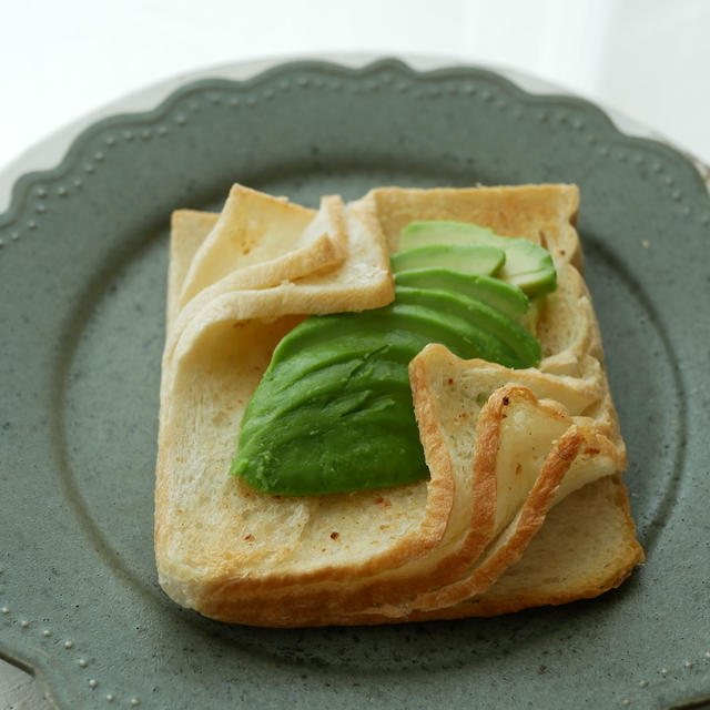 めくりトースト♪　角食で